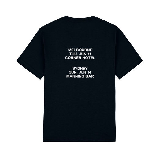 Yuki Chiba 2026 AUS Shows Black T-Shirt