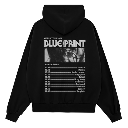 Colde 'BLUEPRINT' Asia & Oceania Tour 2024 Black Hoodie