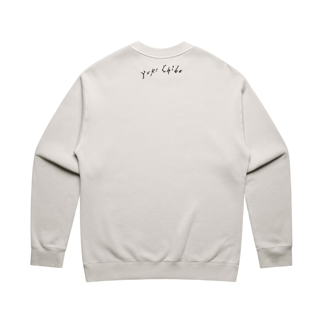 Yuki Chiba 'Annyeonghaseyo' Off-white Crew