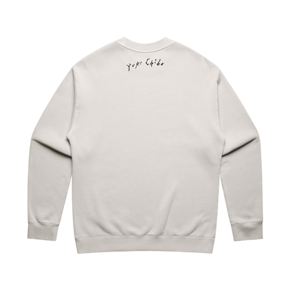 Yuki Chiba 'Annyeonghaseyo' Off-white Crew