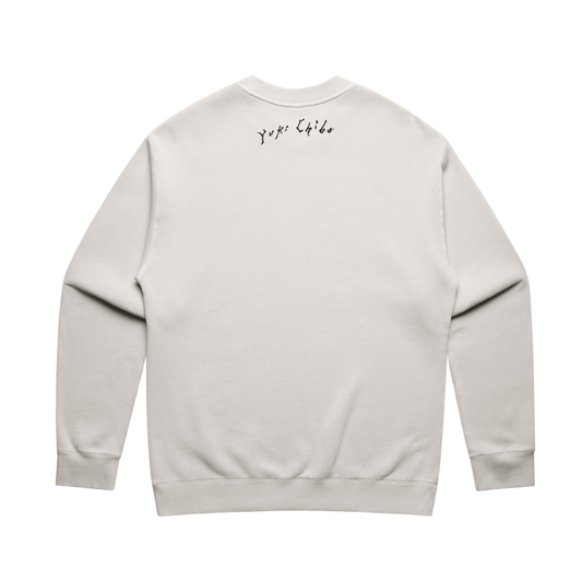 Yuki Chiba 'Annyeonghaseyo' Off-white Crew
